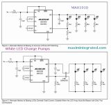 MAX1910 White LED Charge Pumps - Maxim IC